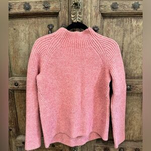 Madewell blended pink sweater
